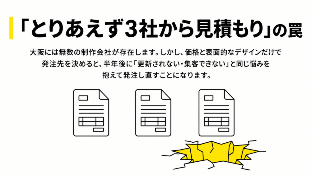とりあえず3社から見積もりの罠